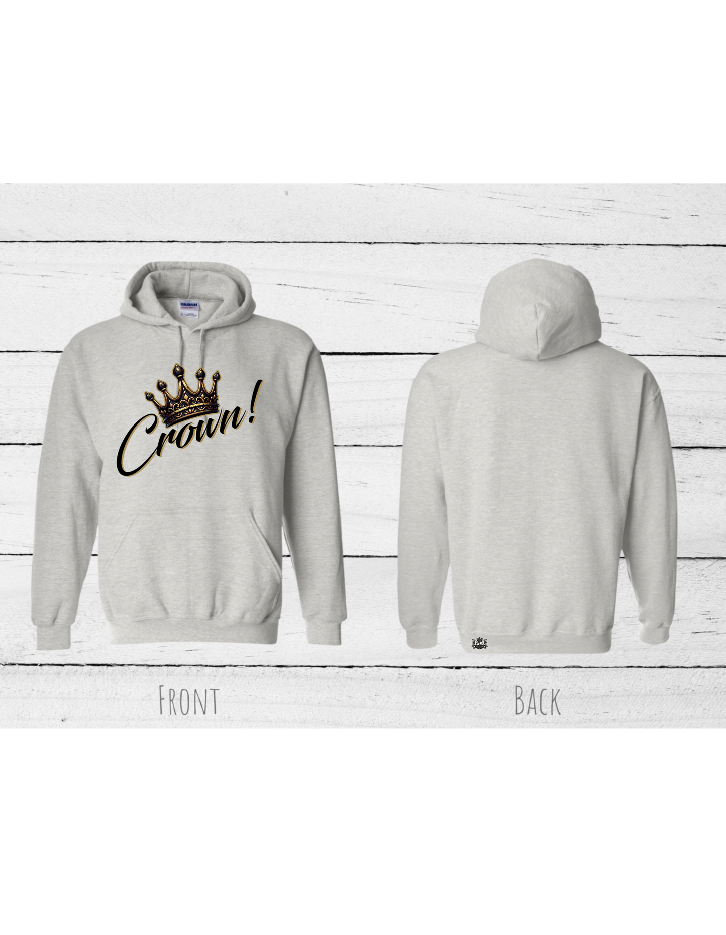 DSKG "DON'T STOP KEEP GOING" Crown Hoodie #3600, 3601, 3602, 3603