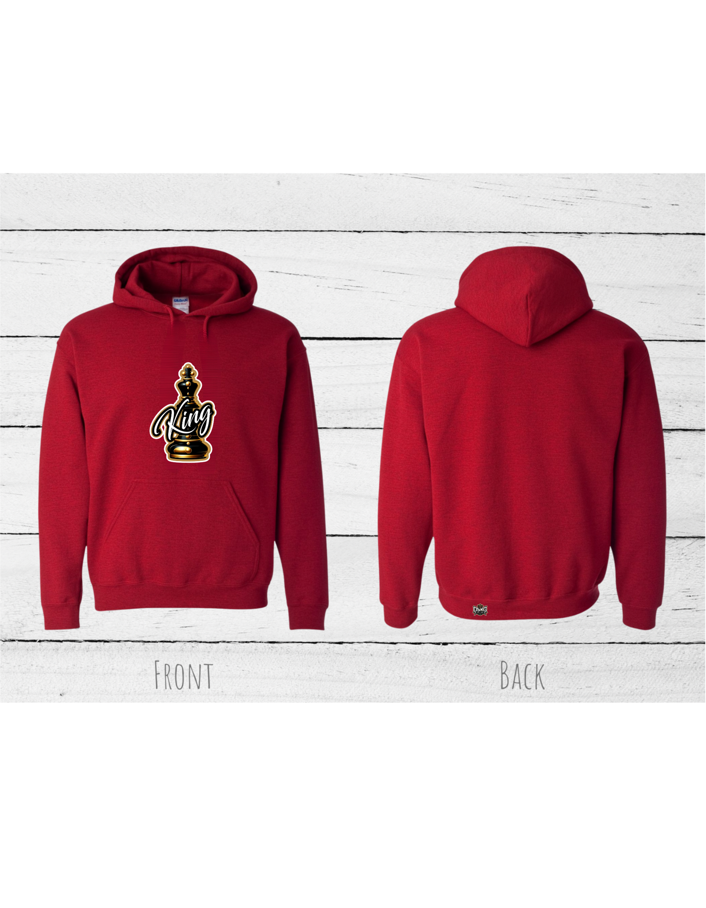 DSKG "DON'T STOP KEEP GOING" Inspirational King Hoodie #3710, #3711, #3712, #3713