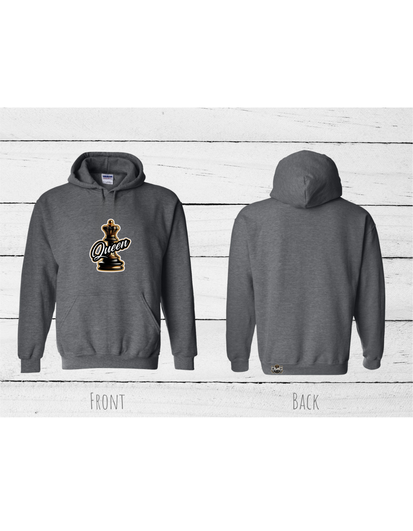 DSKG "DON'T STOP KEEP GOING" Inspirational Queen Hoodie #3714, #3715, #3716, #3717