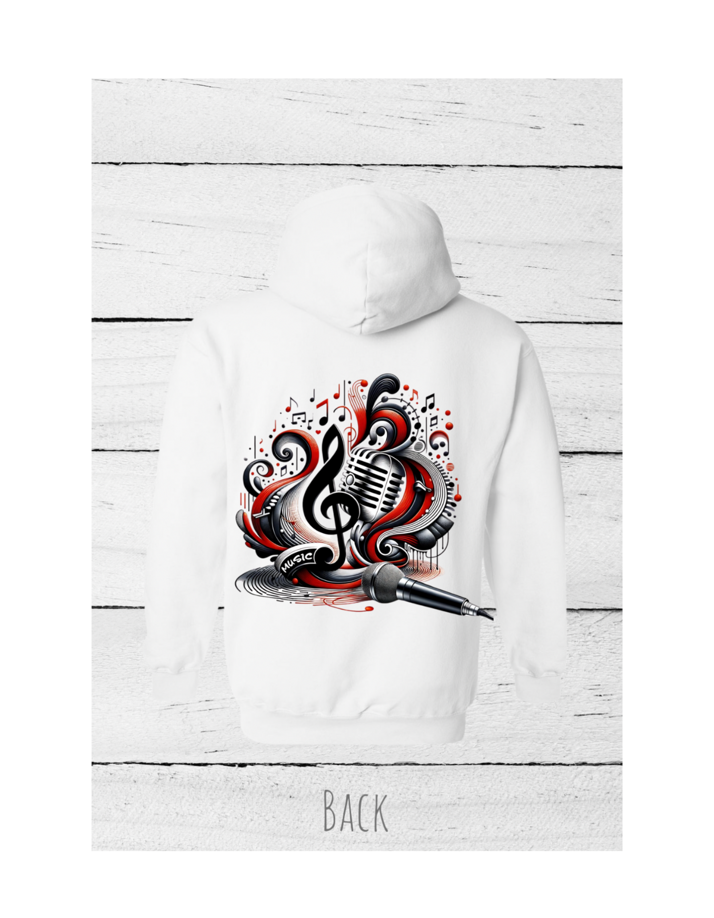 GoRealA Music Hoodie #3090