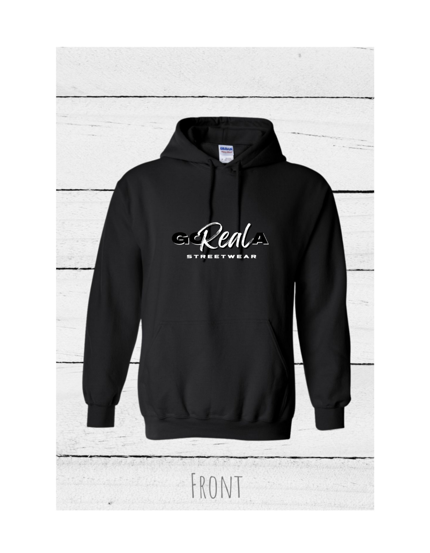 GoRealA Inspirational Hoodie with the quote "DO NOT BE OVERCOME BY EVIL BUT OVERCOME EVIL BY GOOD" #3150